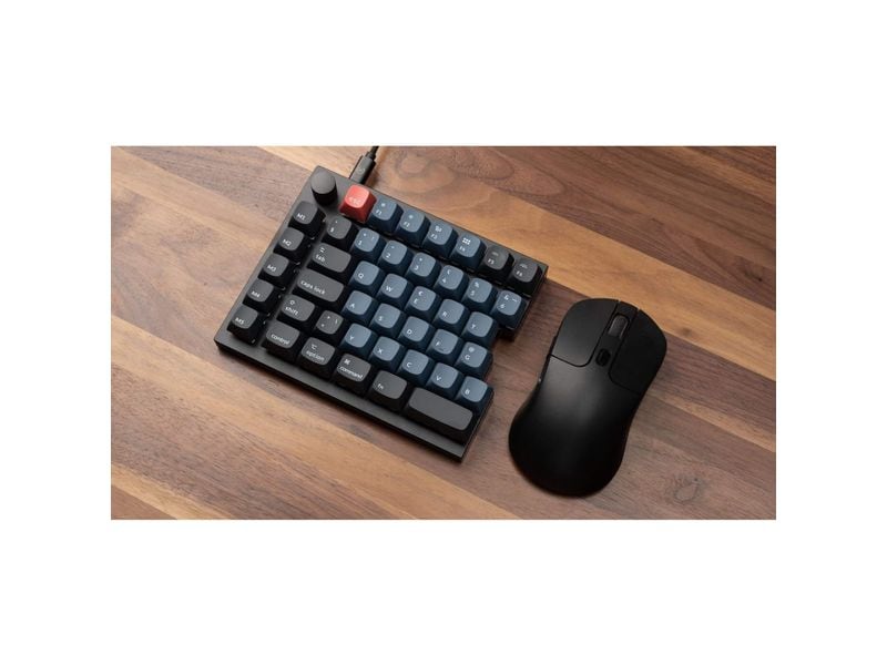 Keychron Gaming-Tastatur Q11 Black QMK Red Switch