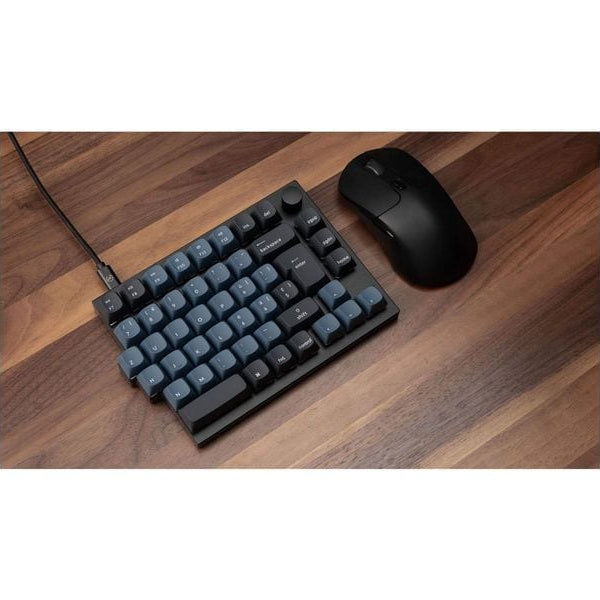 Keychron Gaming-Tastatur Q11 Black QMK Brown Switch