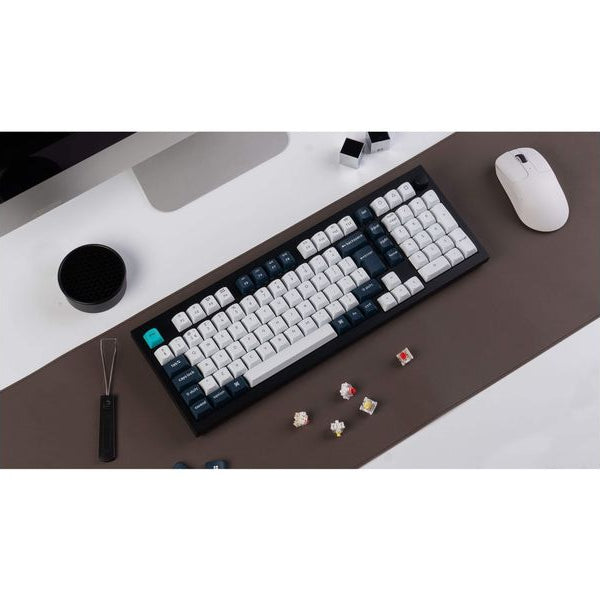 Keychron Gaming-Tastatur Q5 Max Black QMK Red Switch