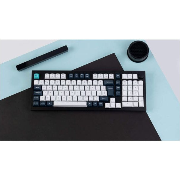 Keychron Gaming-Tastatur Q5 Max Black QMK Red Switch