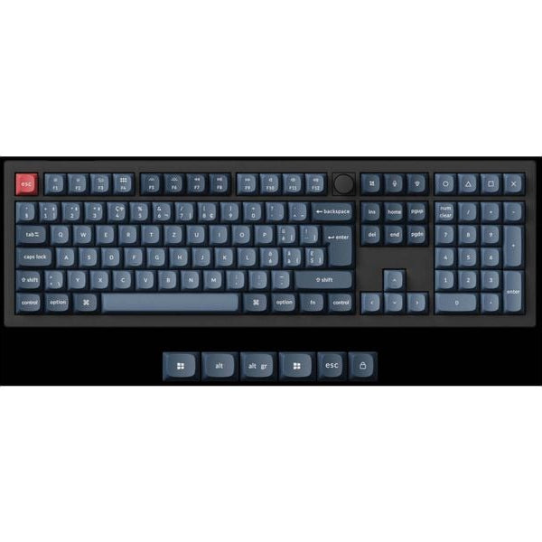 Keychron Gaming-Tastatur V6 Max Black Brown Switch