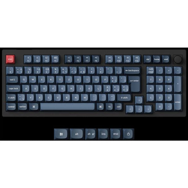 Keychron Gaming-Tastatur V5 Max Black Brown Switch