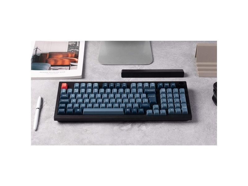 Keychron Gaming-Tastatur V5 Max Black Brown Switch