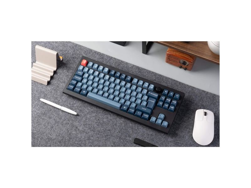 Keychron Gaming-Tastatur V3 Max Black Red Switch