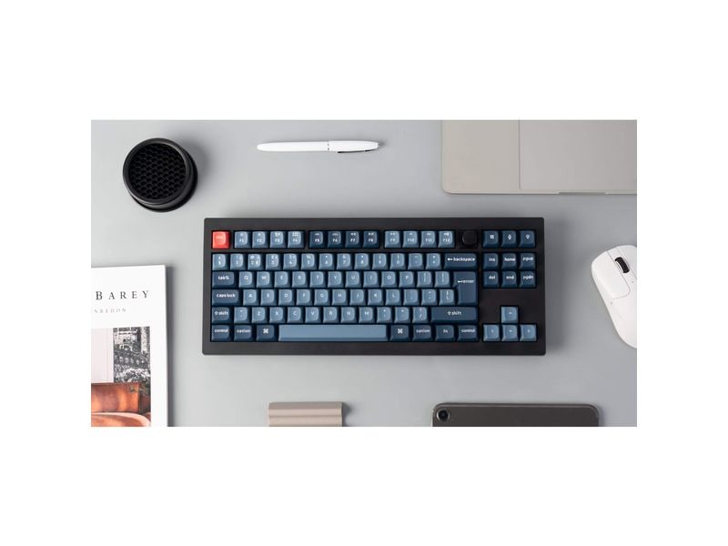 Keychron Gaming-Tastatur V3 Max Black Red Switch