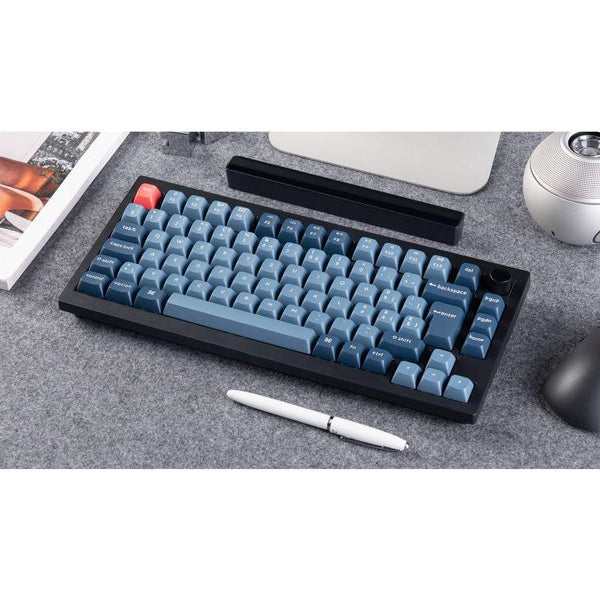 Keychron Gaming-Tastatur V1 Max Black Brown Switch