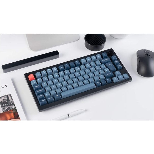 Keychron Gaming-Tastatur V1 Max Black Red Switch