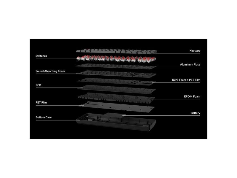 Keychron Gaming-Tastatur K8 QMK Version 2 Brown Switch
