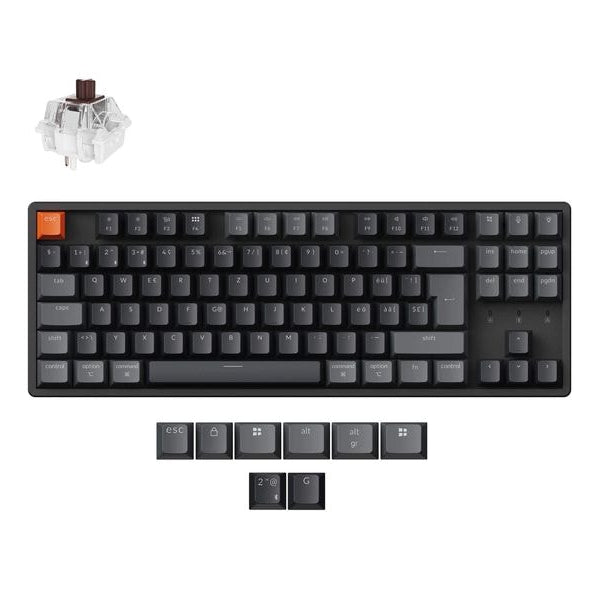 Keychron Gaming-Tastatur K8 QMK Version 2 Brown Switch