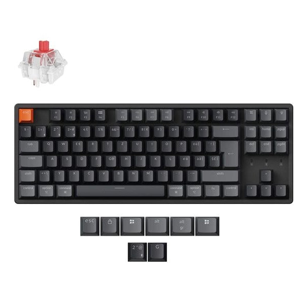 Keychron Gaming-Tastatur K8 QMK Version 2 Red Switch