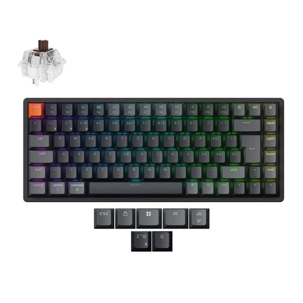Keychron Gaming-Tastatur K2 QMK Version 3 Brown Switch