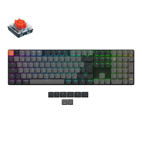 Keychron Gaming-Tastatur K5 QMK Version 2 Red Switch