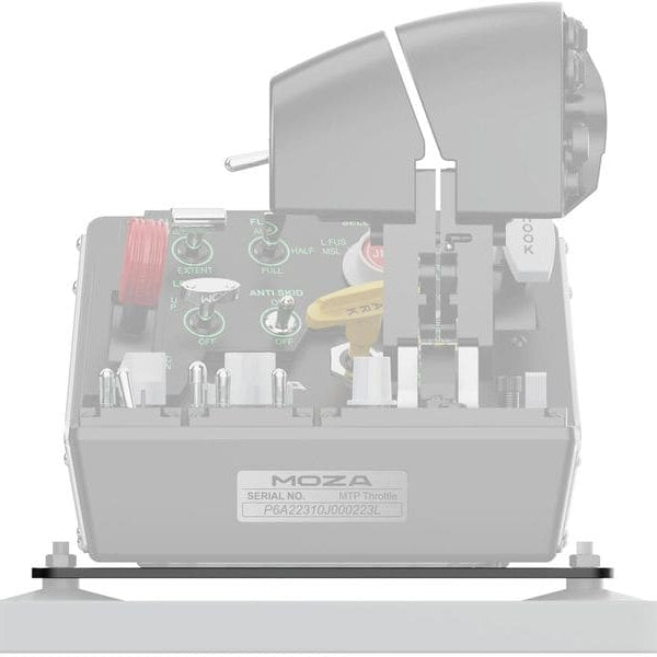 MOZA Racing Add-On Flight Base Montage-Adapter Schwarz