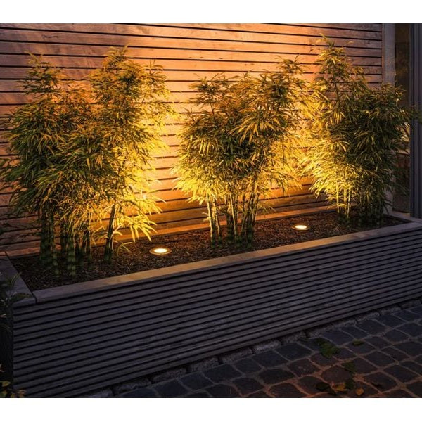 Paulmann Bodeneinbauleuchte IP65, Goldlicht