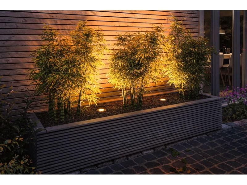 Paulmann Bodeneinbauleuchte IP65, Goldlicht