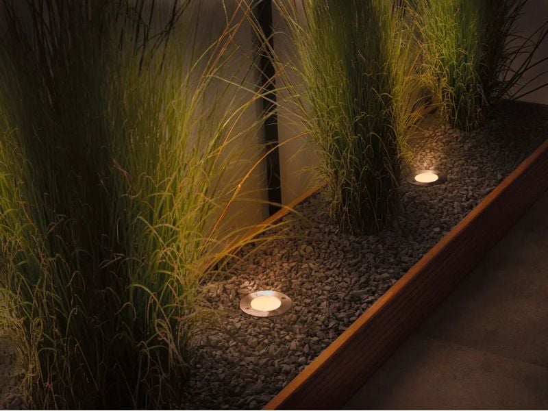 Paulmann Bodeneinbauleuchte IP65, Goldlicht