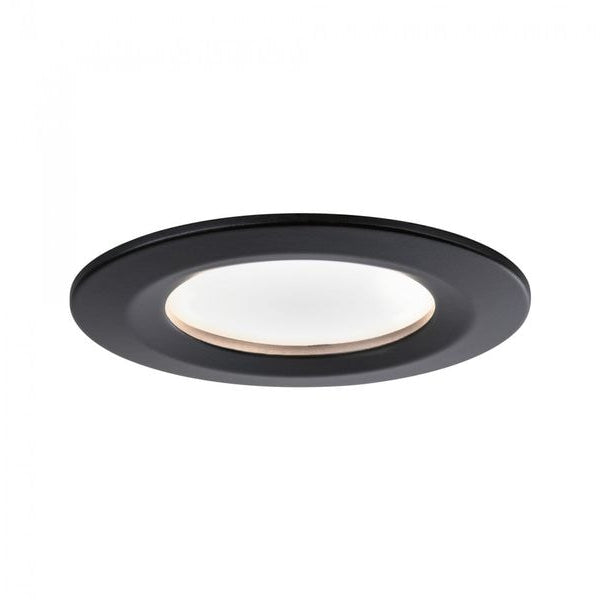 Paulmann Einbauleuchte Nova Starr Basisset, Schwarz