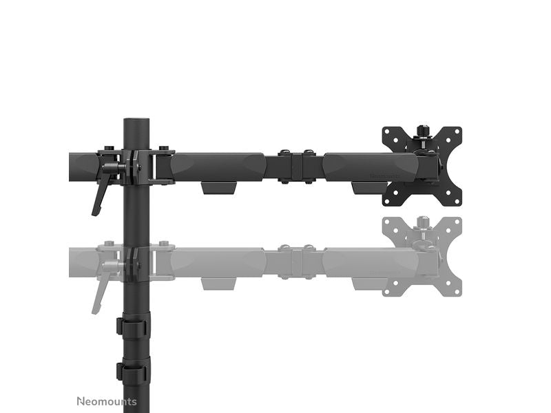 NEOMOUNTS Monitorarm DS60-600BL2 bis 8 kg – Schwarz