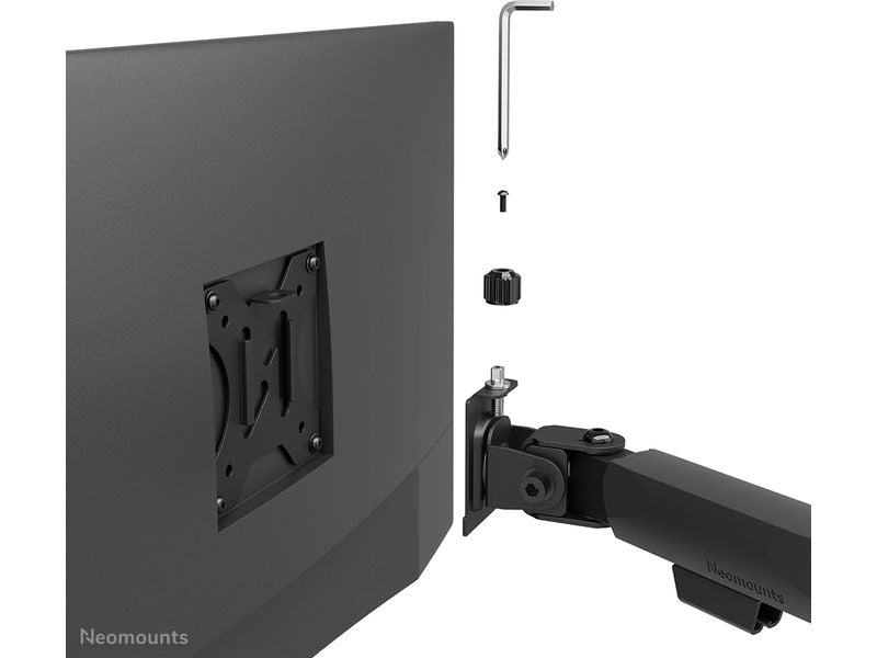NEOMOUNTS Monitorarm DS60-600BL1 bis 8 kg – Schwarz
