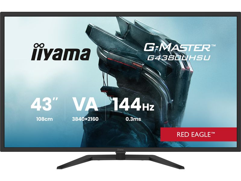iiyama Monitor G-MASTER G4380UHSU-B2