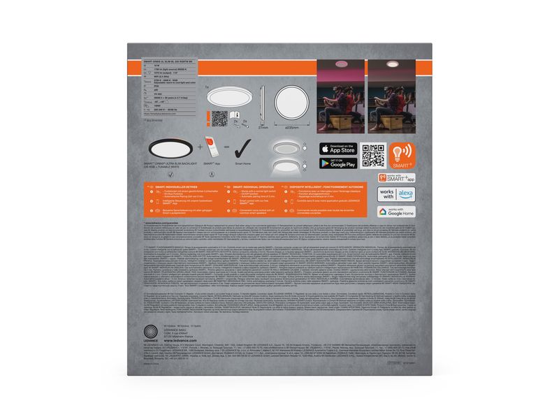 OSRAM LED-Panel Smart+ Orbis Ceiling 235 mm, RGBW