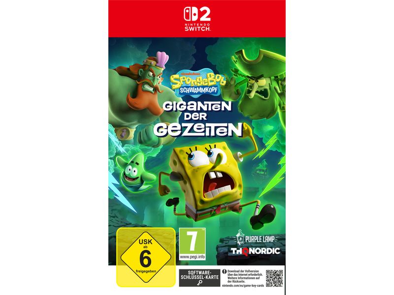 THQ SpongeBob Schwammkopf: Giganten der Gezeiten (Game-Key Card)