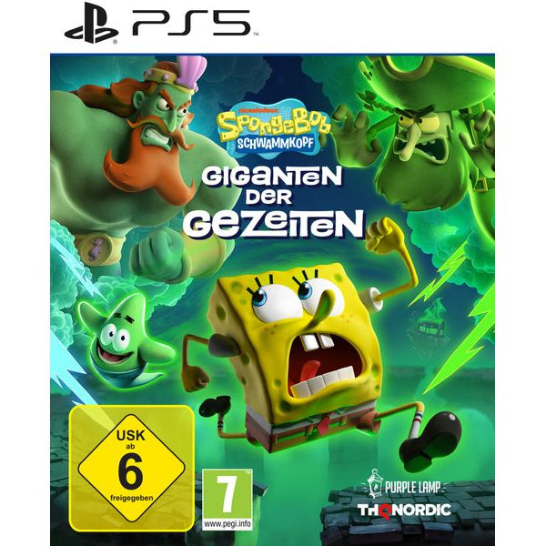 THQ SpongeBob Schwammkopf: Giganten der Gezeiten (Box)