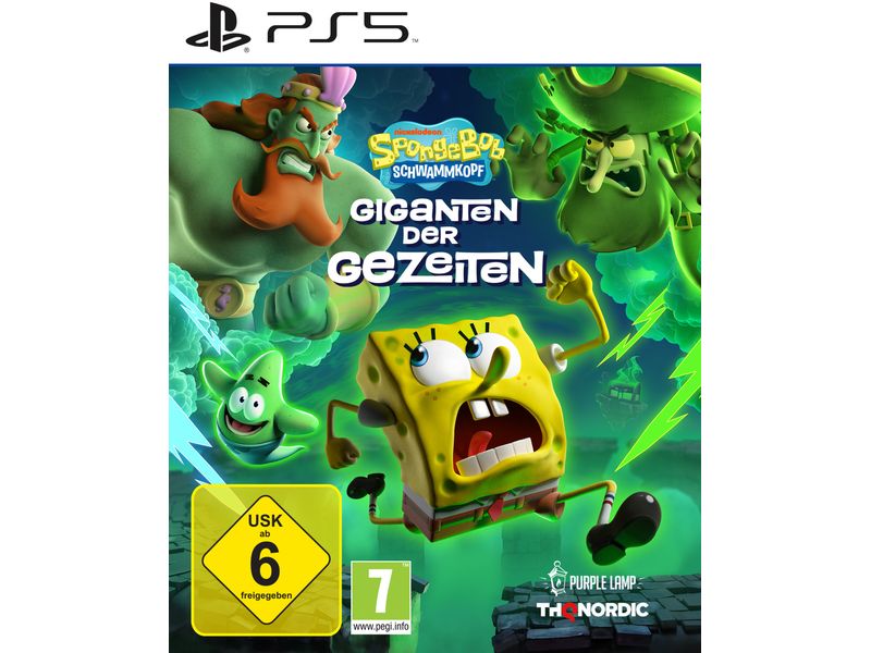 THQ SpongeBob Schwammkopf: Giganten der Gezeiten (Box)