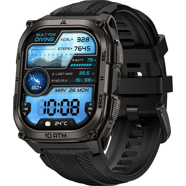 Kospet Smartwatch Tank M4 Schwarz