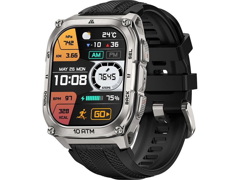 Kospet Smartwatch Tank M4 Silber