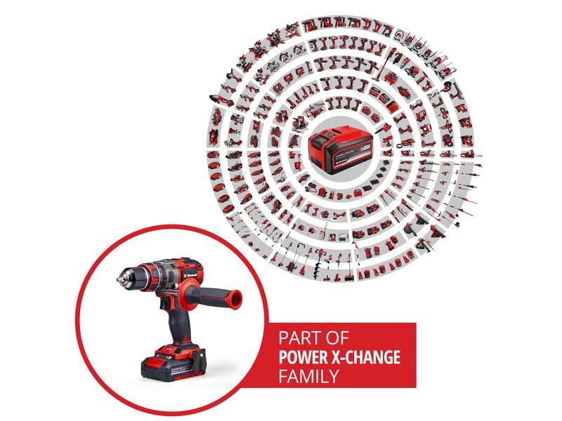 Einhell Professional Akku-Schlagbohrschrauber TP-CD 18/80 Li-i BL