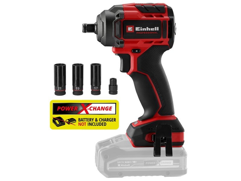 Einhell Professional Akku-Schlagschrauber TP-CW 18/350-C Li BL – Solo
