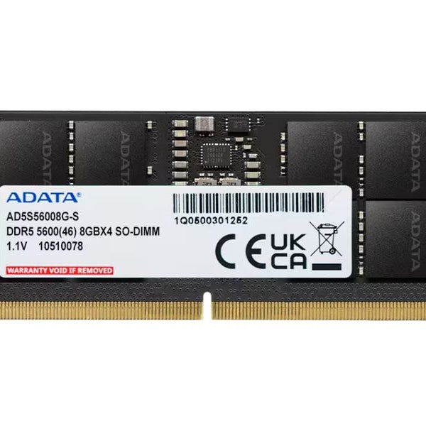 ADATA SO-DDR5-RAM AD5S56008G-S 5600 MHz 1x 8 GB
