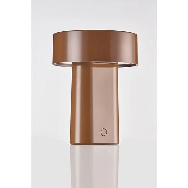 Zone Denmark Tischleuchte Oblong Braun