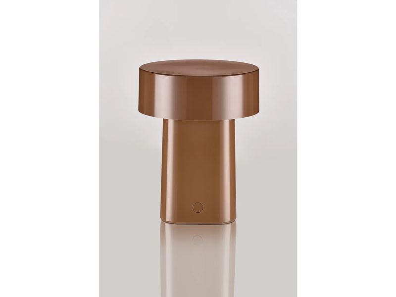 Zone Denmark Tischleuchte Oblong Braun