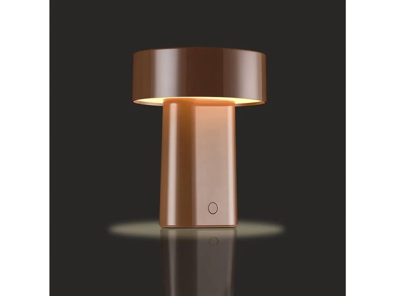 Zone Denmark Tischleuchte Oblong Braun