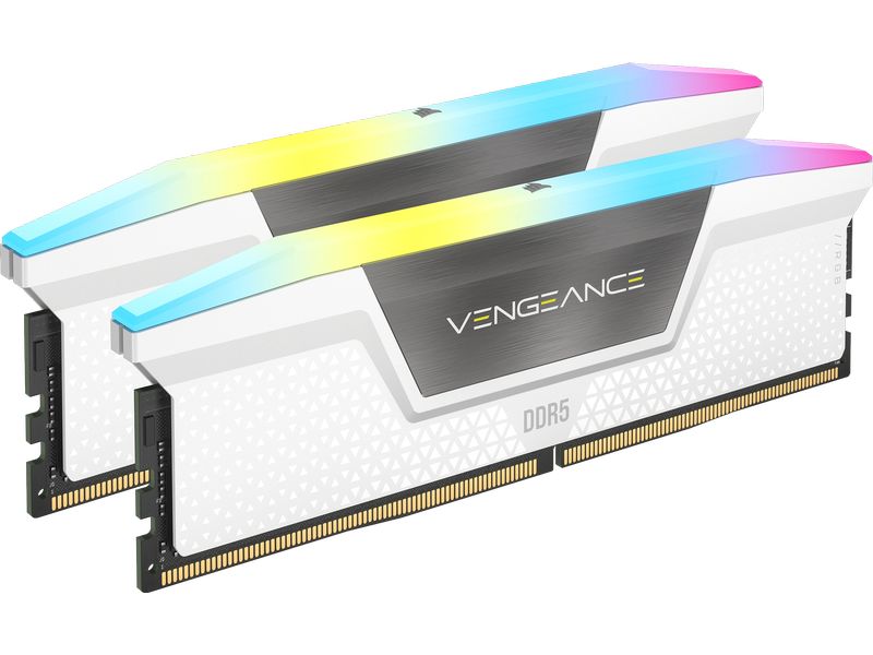 Corsair DDR5-RAM Vengeance RGB White 7200 MHz 2x 16 GB