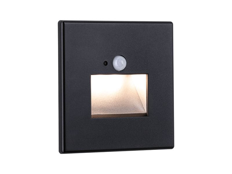 Paulmann LED Wandeinbauleuchte Edge Schwarz matt