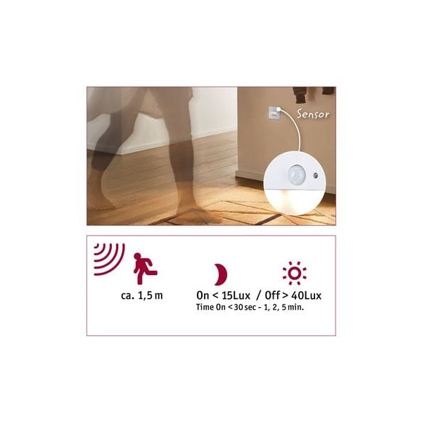 Paulmann LED Wandeinbauleuchte Edge Weiss matt