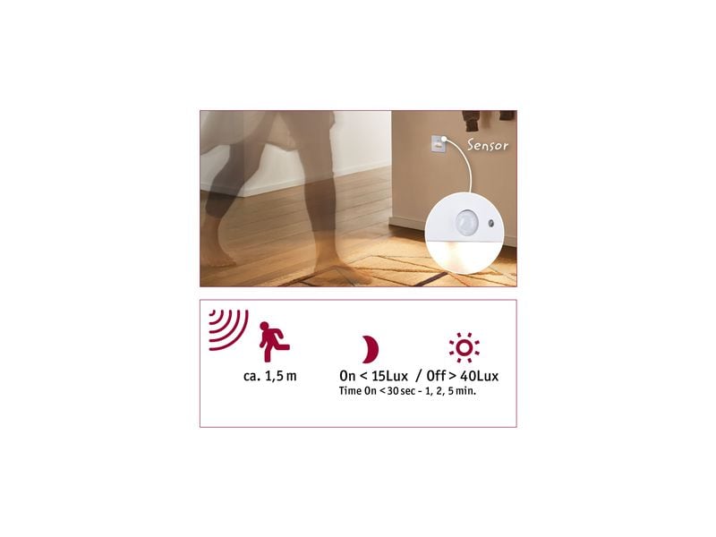 Paulmann LED Wandeinbauleuchte Edge Weiss matt