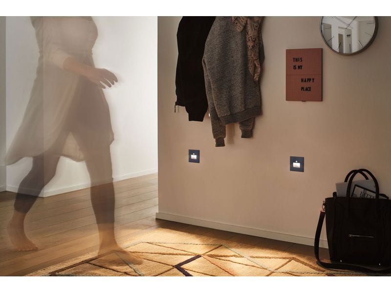 Paulmann LED Wandeinbauleuchte Edge Schwarz matt