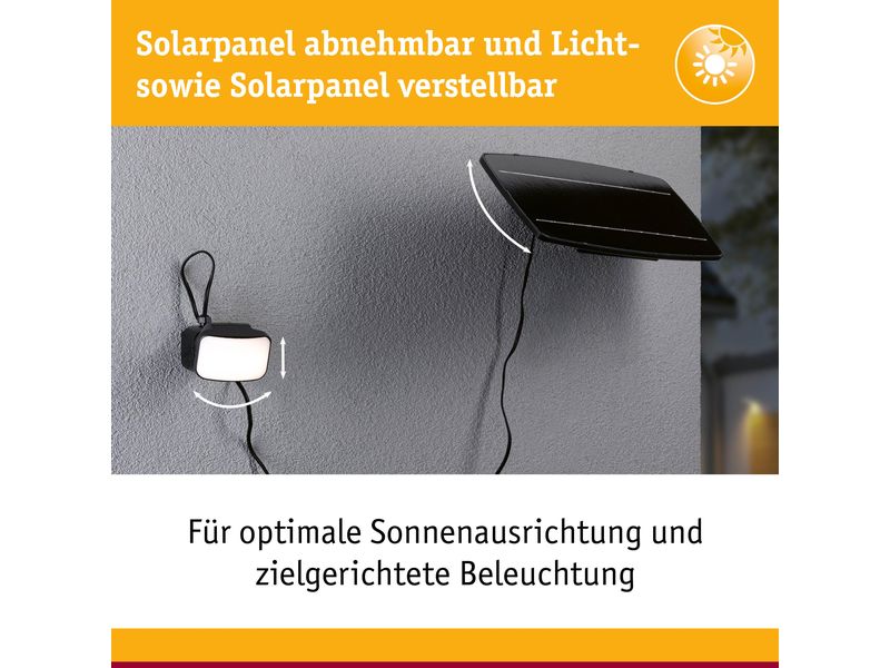 Paulmann Solar Fluter Flotas Zigbee Smart Home 3.0 IP65 3000K 700 lm