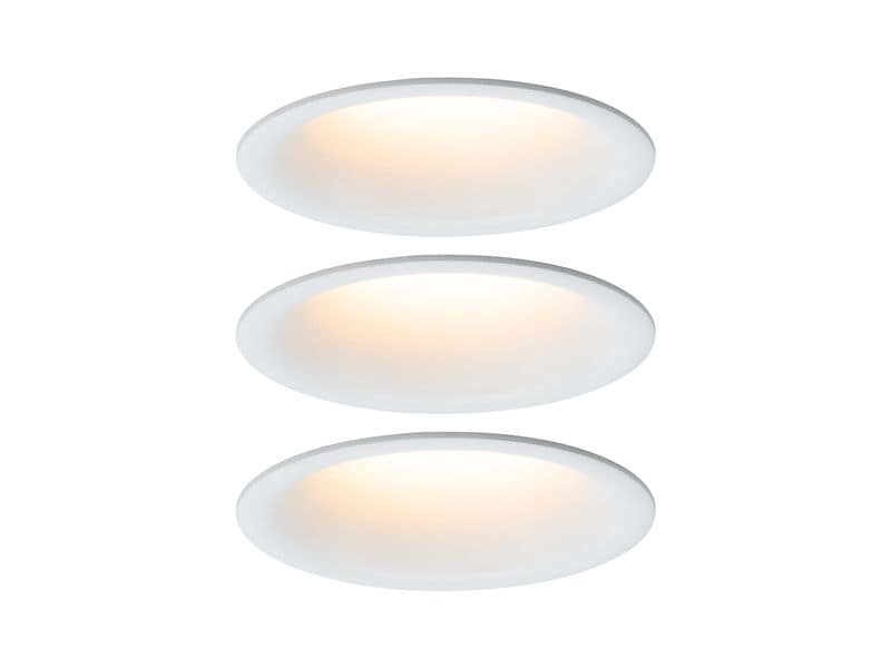 Paulmann Einbauleuchte Cymbal Basisset, Weiss matt