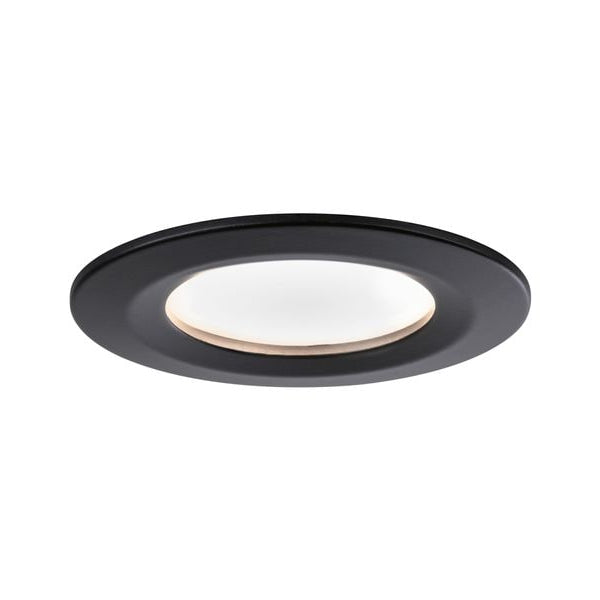 Paulmann Einbauleuchte Nova Starr Basisset, Schwarz
