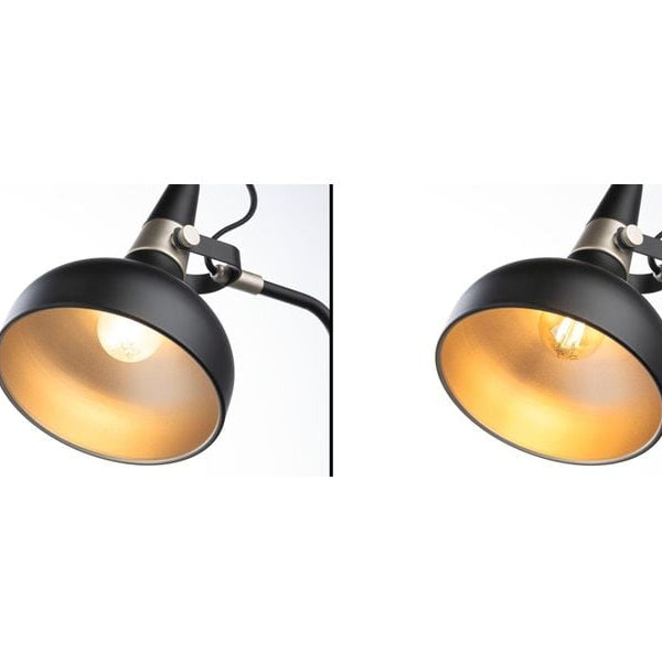 Paulmann Stehleuchte Neordic Juna E14, Schwarz matt