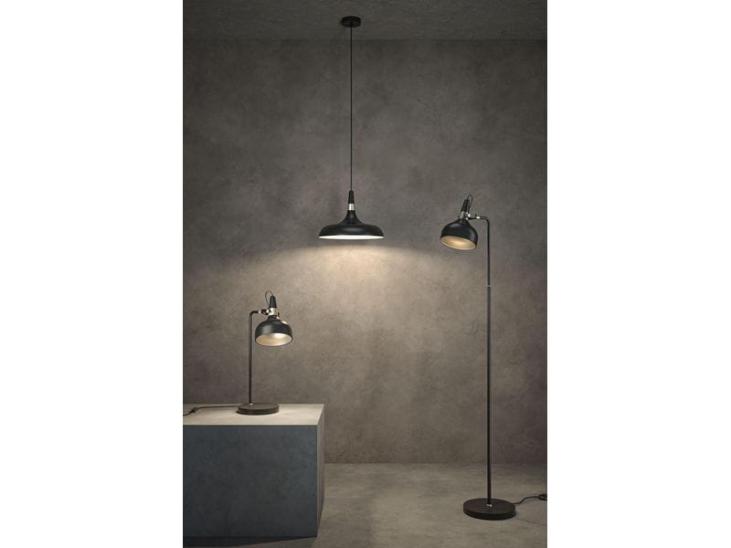 Paulmann Stehleuchte Neordic Juna E14, Schwarz matt