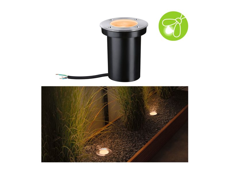 Paulmann Bodeneinbauleuchte IP65, Goldlicht
