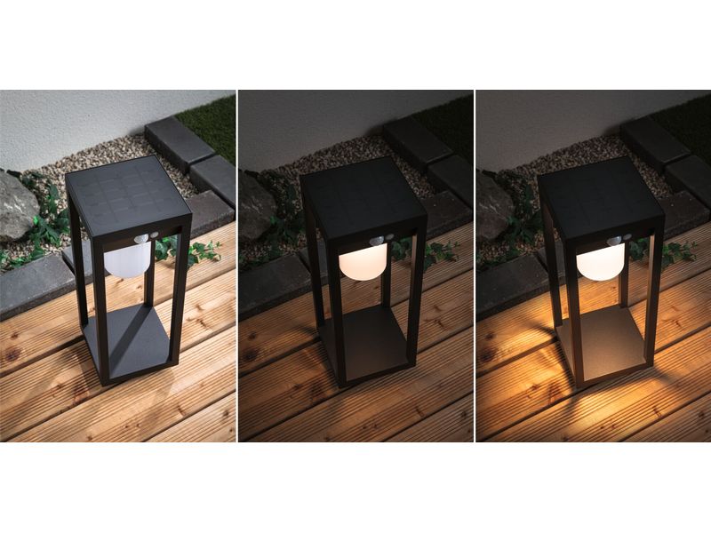 Paulmann Solar LED Lichtobjekt Marisol IP44 3000K 350 lm Schwarz