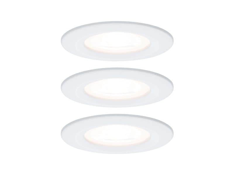 Paulmann Einbauleuchte Nova Starr Basisset, Weiss