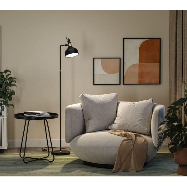 Paulmann Stehleuchte Neordic Juna E14, Schwarz matt
